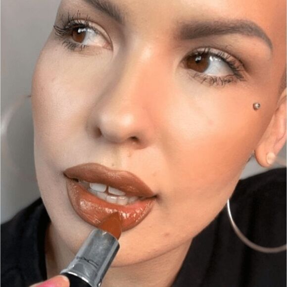 MAC Lustreglass Lipstick in I Deserve This - Picture 7 of 14